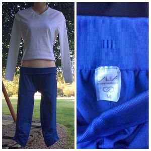 Carrie Underwood Slate Blue Athletic Shape Wear Size M Like New